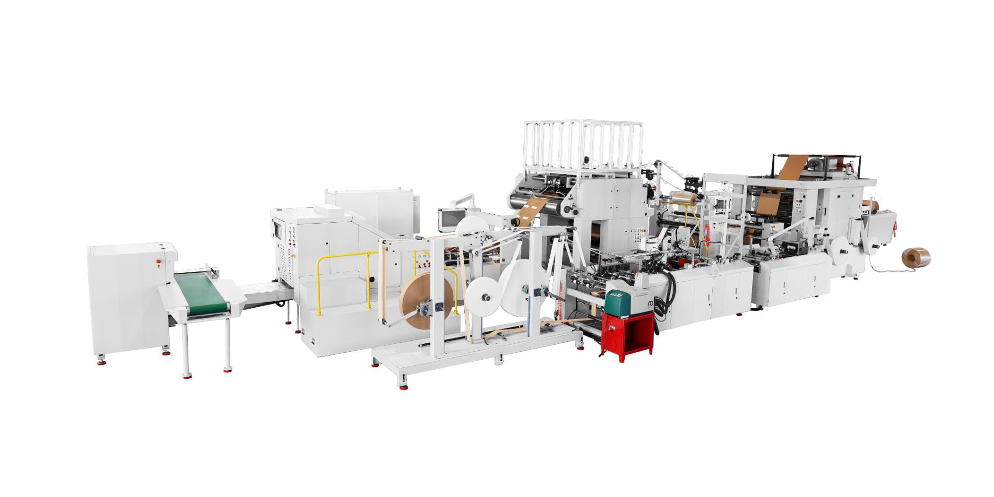 RZFD-550TF圓扁一體手提袋方底紙袋機