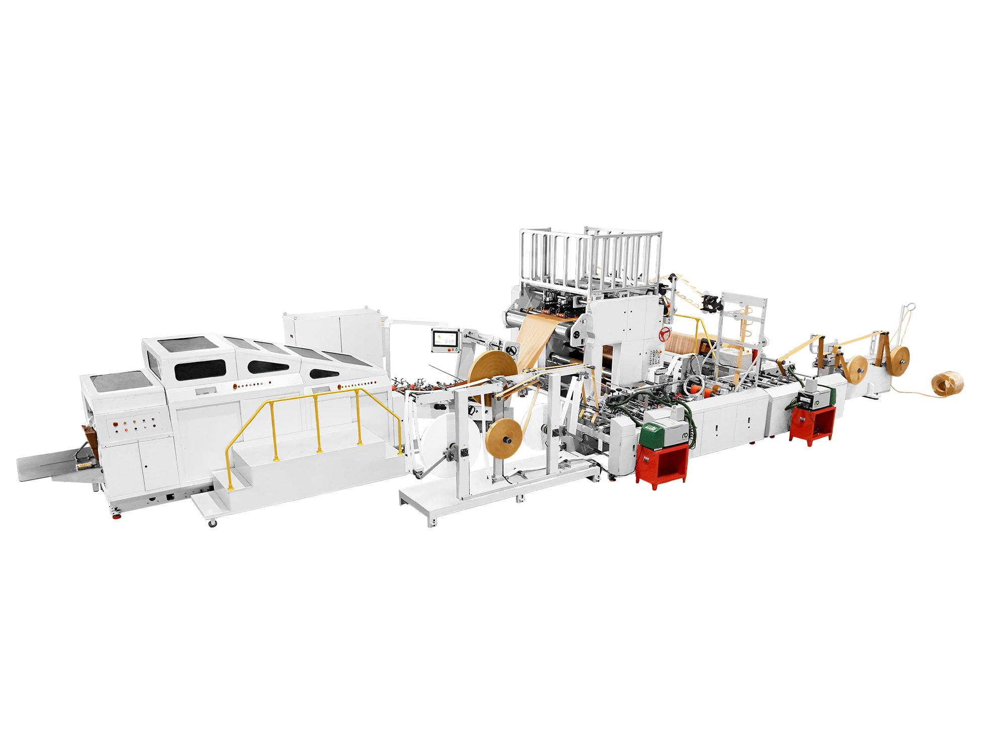 RZFD-550NTF全自動高速方底圓扁一體紙袋機