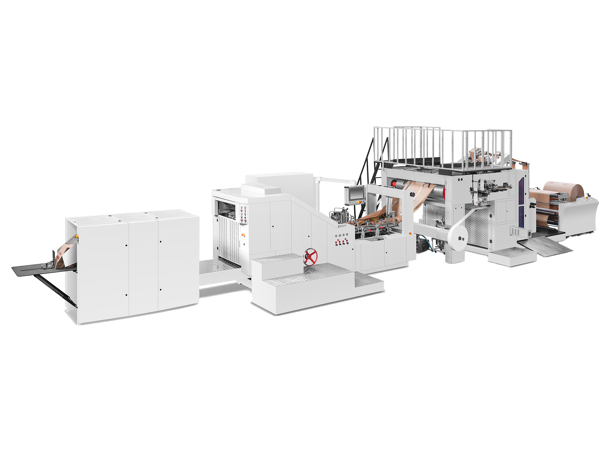 RZFD-330(IF)扁繩內折方底紙袋機