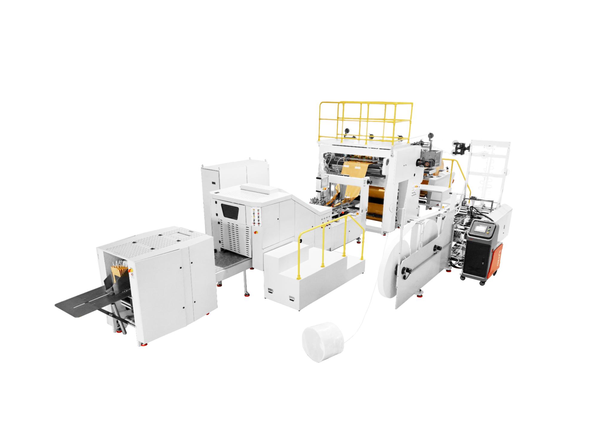 RZFD-330T圓繩手提袋紙袋機連印刷機