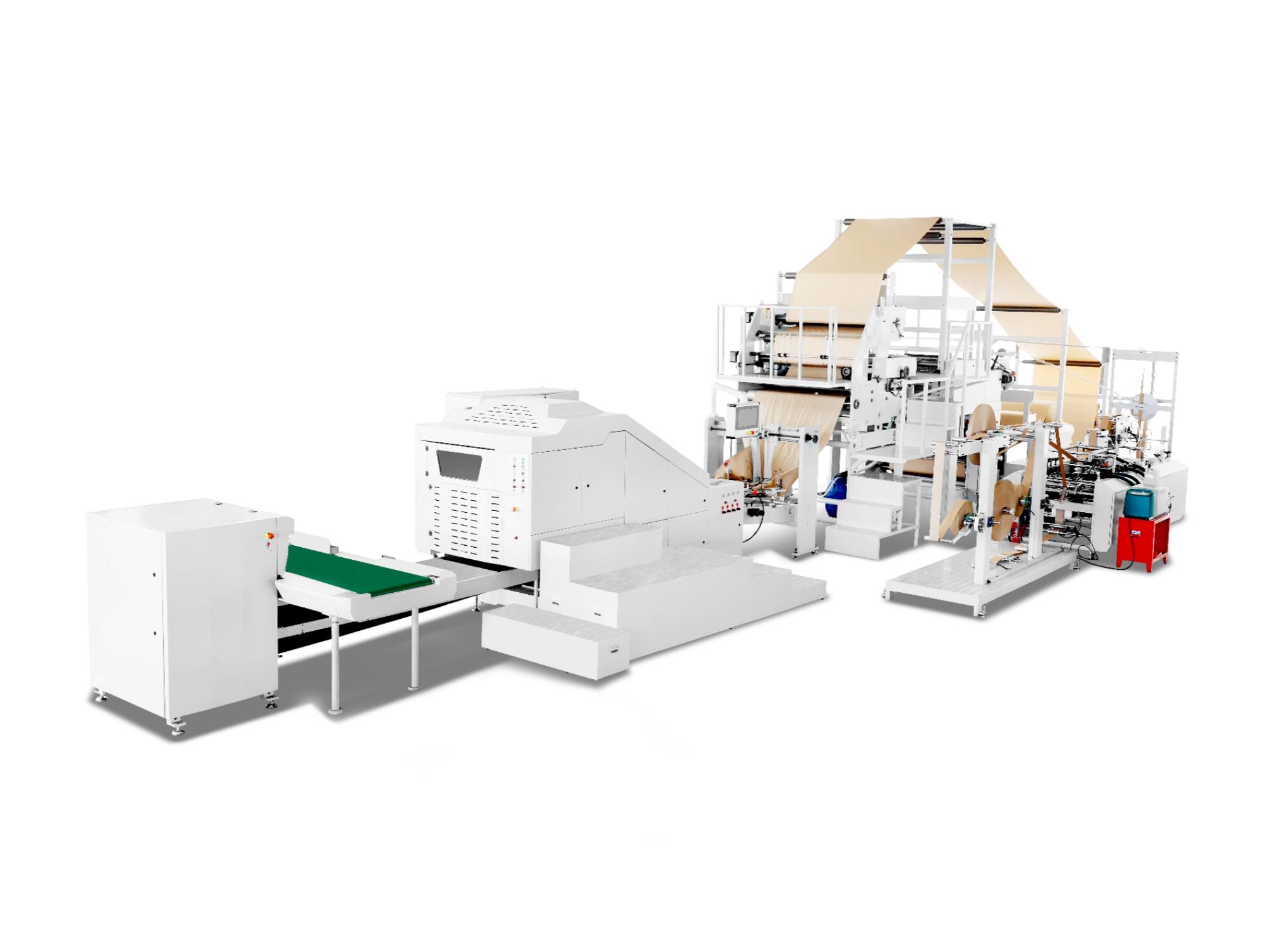 RZFD-450AF扁繩手提袋方底紙袋機