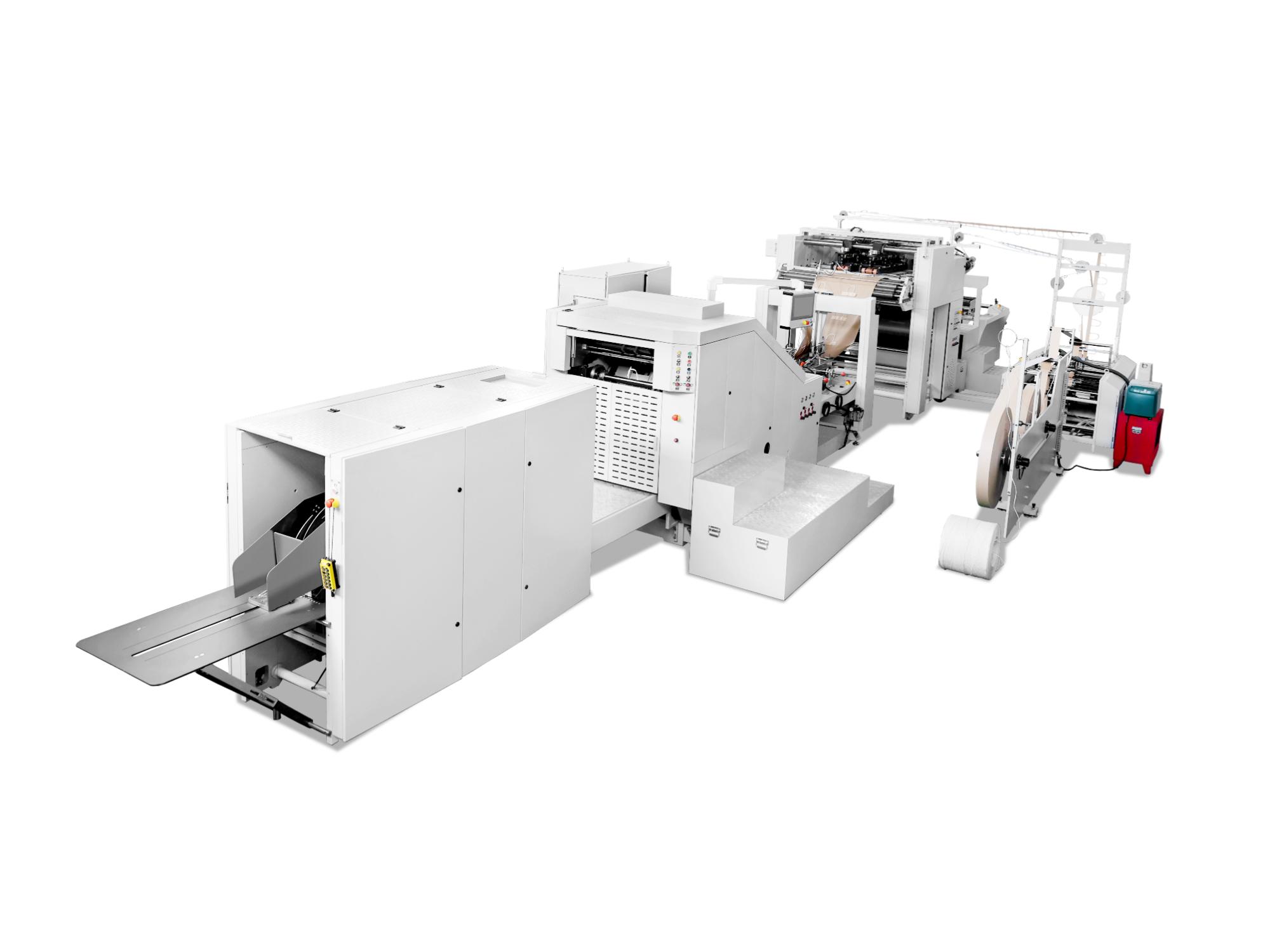 RZFD-550NT圓繩手提袋方底紙袋機