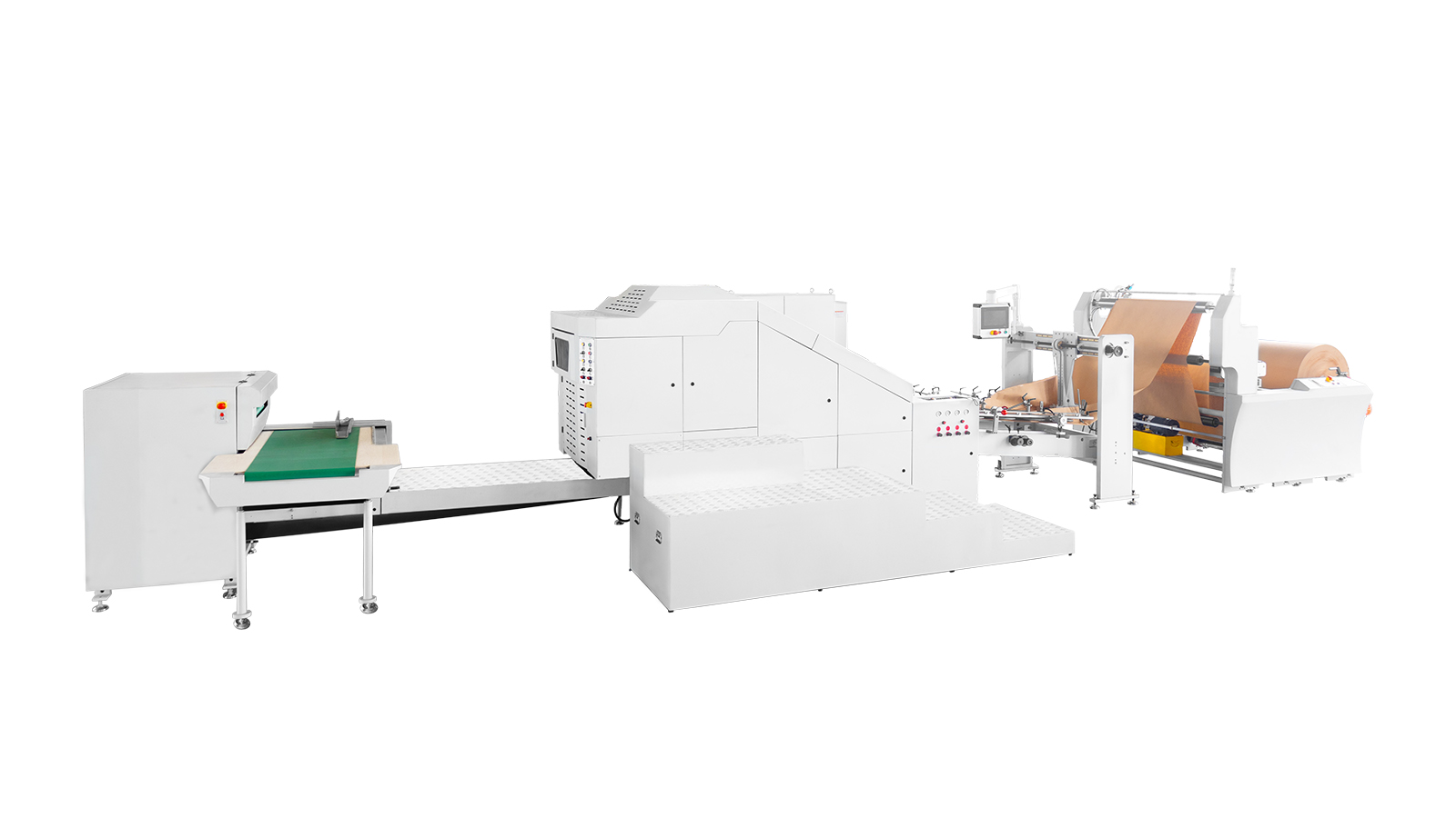 450方底圓繩手提紙袋機,咖啡袋的必備選擇銳志機械