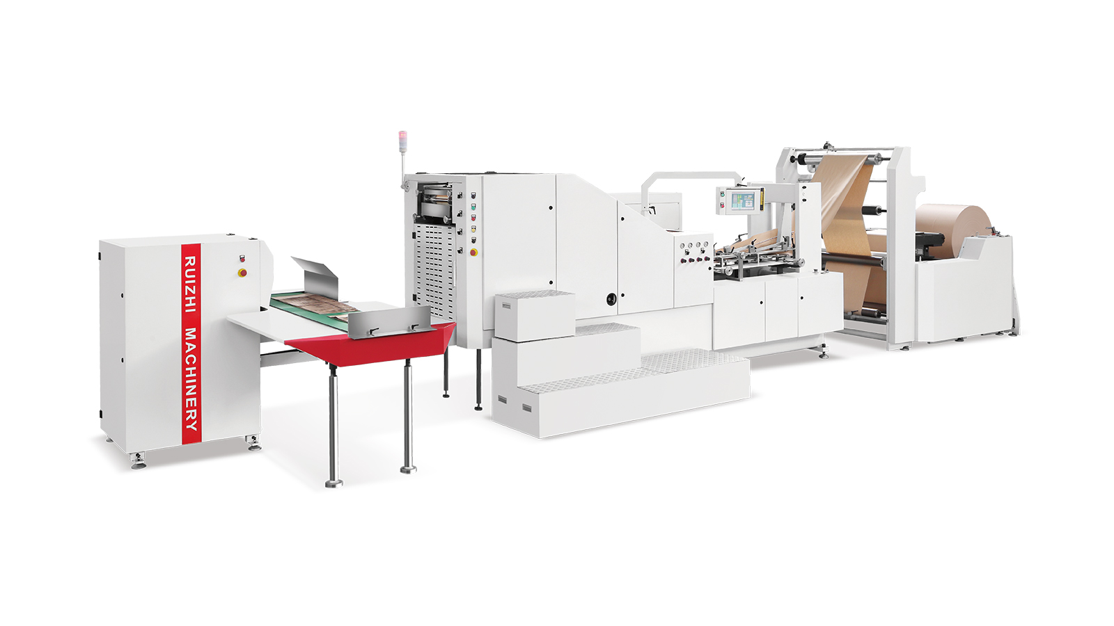 銳志機械RZFD-330全自動高速方底紙袋機：助力環保解決方案