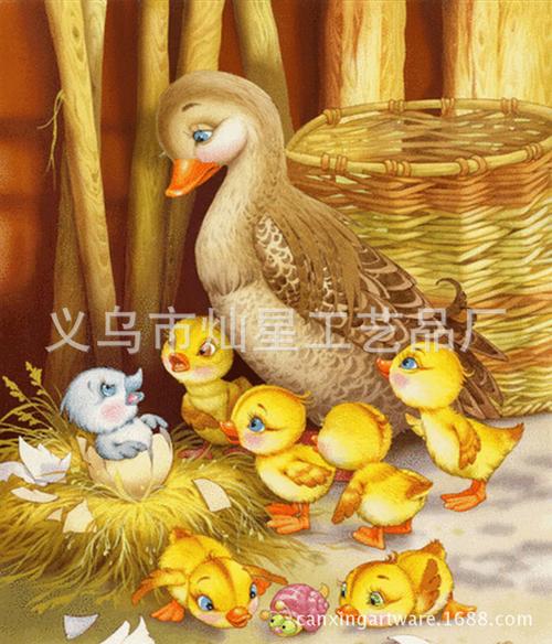 小鴨子鉆石畫diy直銷誠征代理鉆石畫鉆石畫可物流浙江省金華市